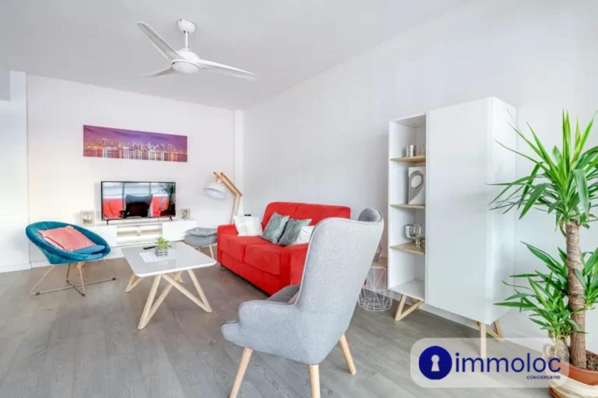Apartment Charming Air-conditioned With Terrace In Liberation