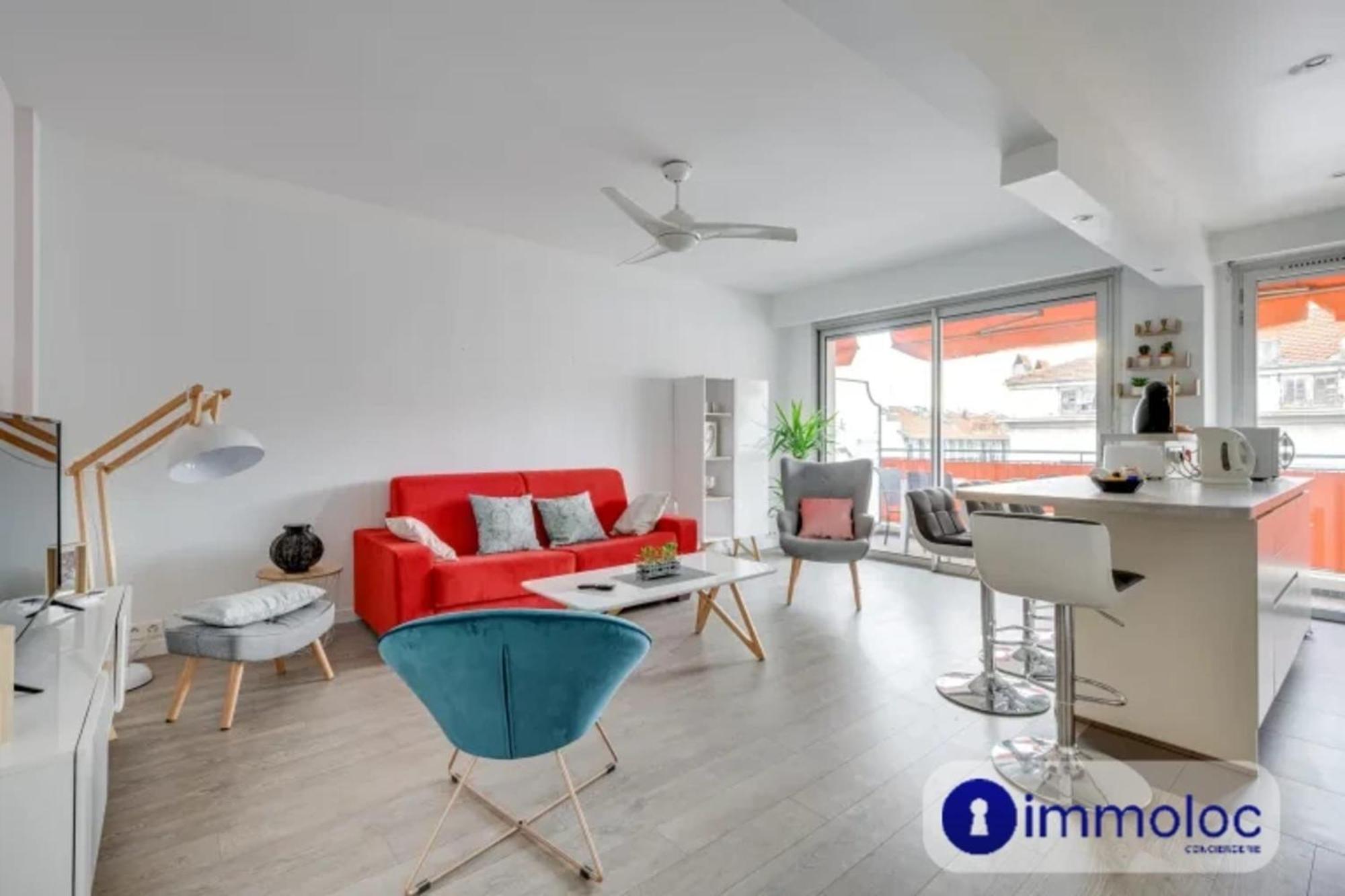 Apartment Charming Air-conditioned With Terrace In Liberation *